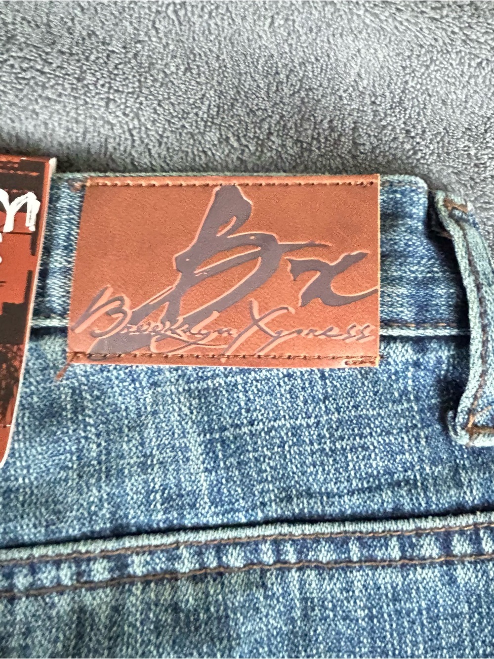 Brooklyn Xpress Baggy Jeans Mens 40 X 34 Wide Leg Skater Y2K Streetwear NWT - Picture 13 of 13